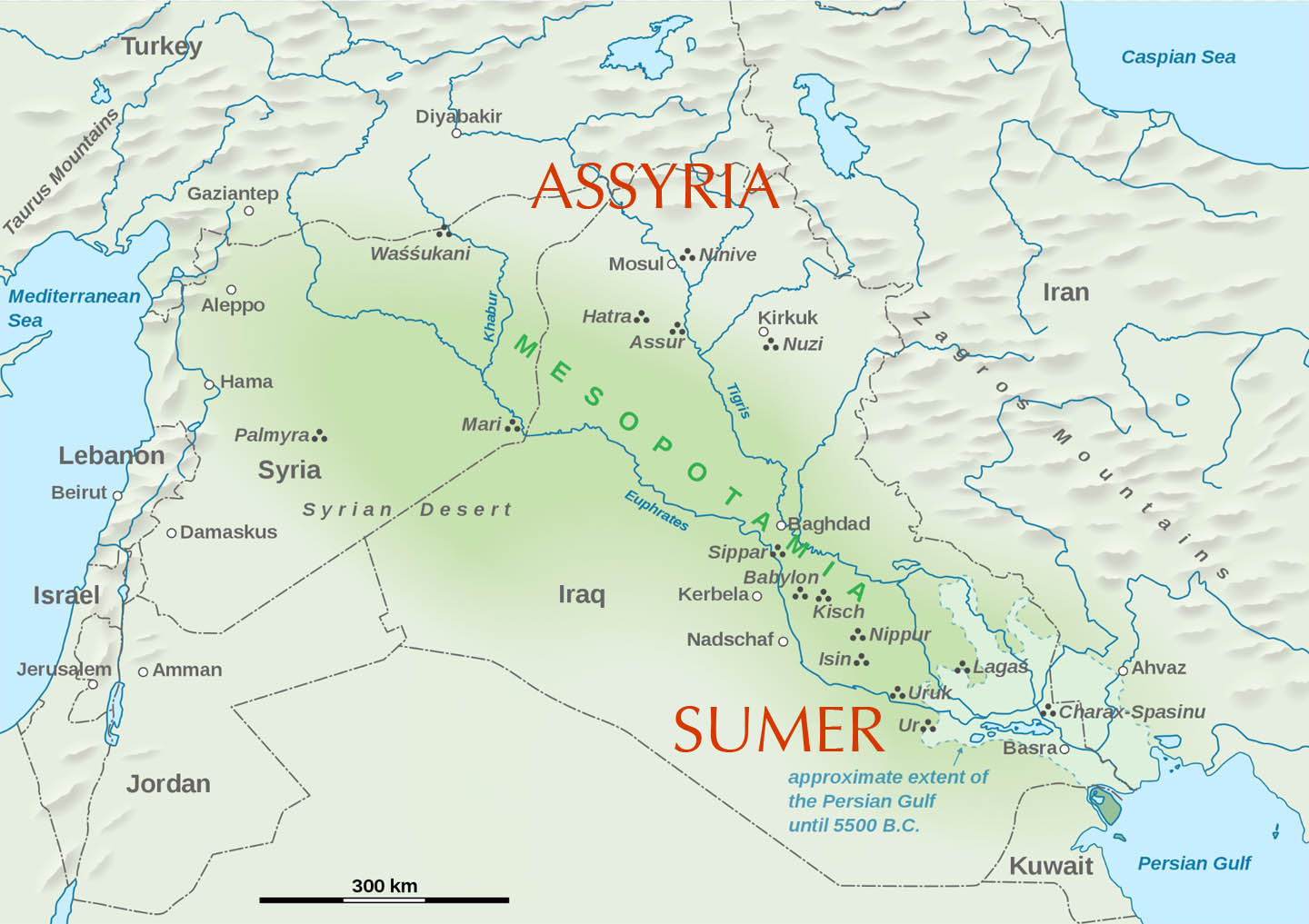 Mesopotamia Full Map